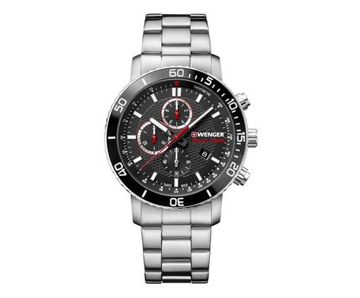 Relógio Masculino Wenger Roadster Black Night Chrono Prateado II, Colorido | WestwingNow
