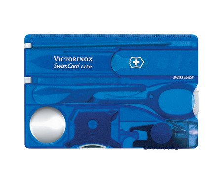 Swisscard em Inox Lite Azul Translúcido | Westwing