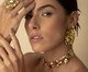 Brinco Longo Blossom Ouro Vintage, gold | WestwingNow