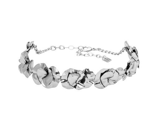Choker Blossom Prata Vintage, silver or metallic | WestwingNow
