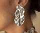 Brinco Longo Blossom Prata Vintage, silver or metallic | WestwingNow