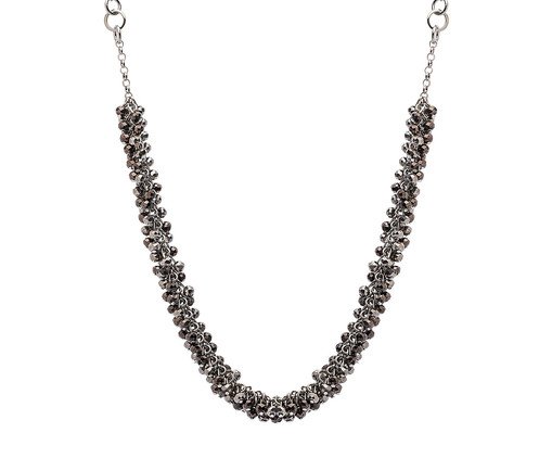 Choker Ritmo Black Prata, silver or metallic | WestwingNow