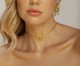 Choker Venere Ouro, gold | WestwingNow