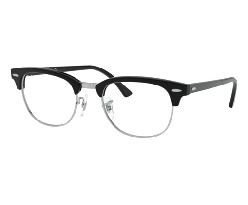 Óculos Ray-Ban Clubmaster Preto - 51, multicolor | WestwingNow