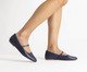 Sapatilha Malu Couro Azul Marinho, blue | WestwingNow