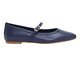 Sapatilha Malu Couro Azul Marinho, blue | WestwingNow