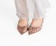 Scarpin Salto Fino Tela Cinza Queimado, grey | WestwingNow