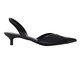 Scarpin Kate Tela Couro Preto Salto Fino, black | WestwingNow
