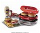 Grill Burguer Retrô Ariete Party Time, Vermelho | WestwingNow