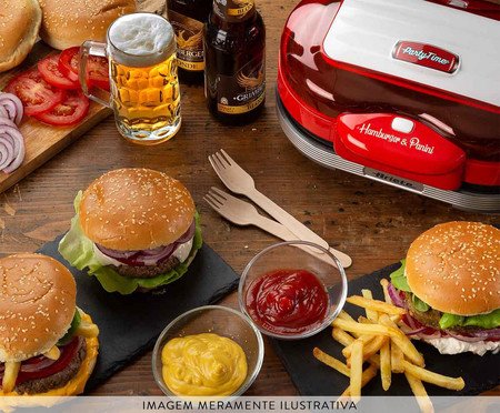 Grill Burguer Retrô Ariete Party Time | Westwing