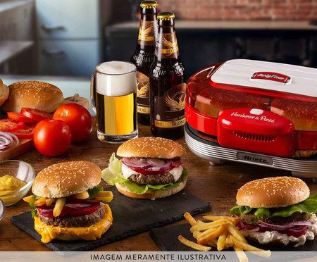 Grill Burguer Retrô Ariete Party Time | Westwing