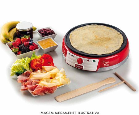 Máquina para Crepe Retrô Ariete Party Time | Westwing