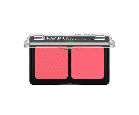 Paleta de Blush creme e pó Catrice Blush Affair 010 Stunning Strawberry | Westwing