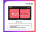 Paleta de Blush creme e pó Catrice Blush Affair 010 Stunning Strawberry, red | WestwingNow