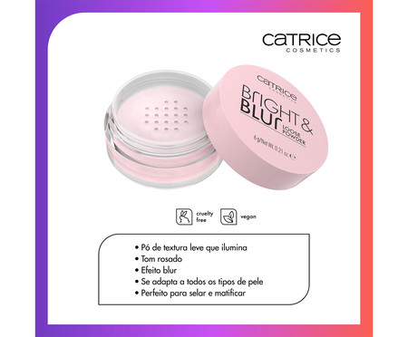 Pó solto Catrice Bright & Blur 010 Soft Pink | Westwing