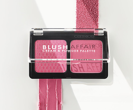 Paleta de Blush creme e pó Catrice Blush Affair 020 Pleasing Pink | Westwing