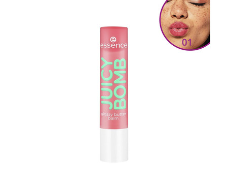 Balm labial JUICY BOMB glossy butter essence 01 One In A Melon | Westwing