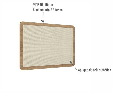 Cabeceira Tela Oslo Hanover | Westwing