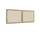 Cabeceira Tela Oslo Hanover, brown,multicolor | WestwingNow