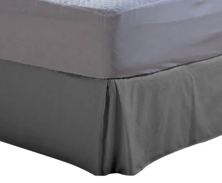 Saia Box para Cama Essencialle Cinza | Westwing