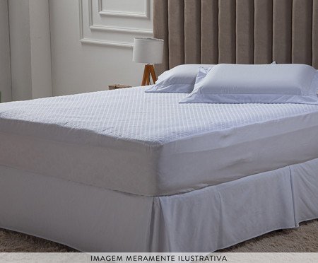 Saia Box para Cama Essencialle Branco | Westwing