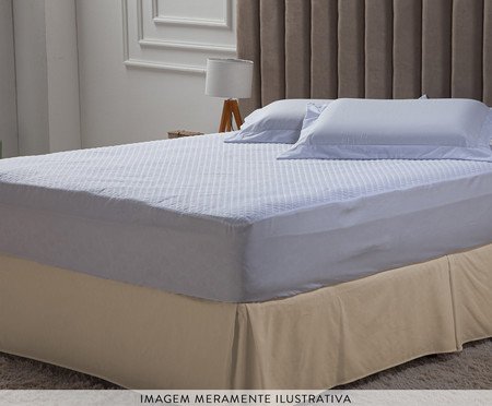 Saia Box para Cama Essencialle Palha | Westwing