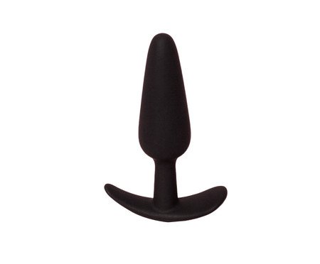 Plug Anal em Silicone Gota Preto