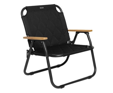 Cadeira de Camping Kouda Preta Osla