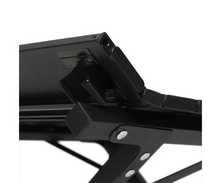Mesa Dobrável Kouda Preta Osla | Westwing