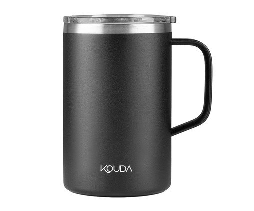 Caneca Térmica Kouda Helga Preta, black | WestwingNow