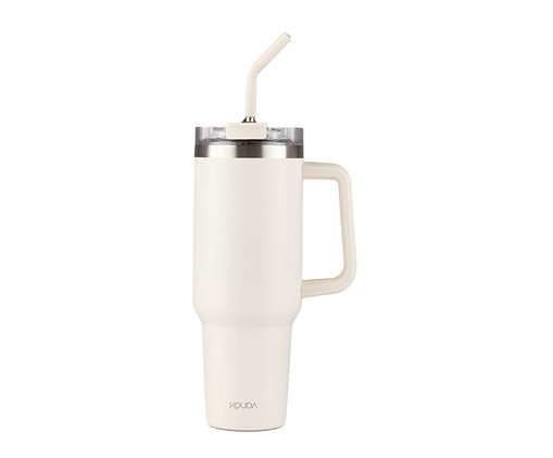 Caneca Térmica Kouda Vik Off White, Off White | WestwingNow