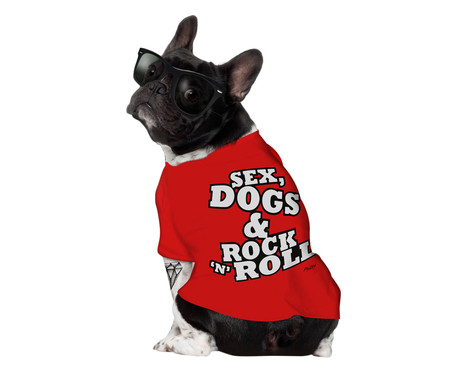 Camiseta para Cachorro Roll - Vermelha | WestwingNow