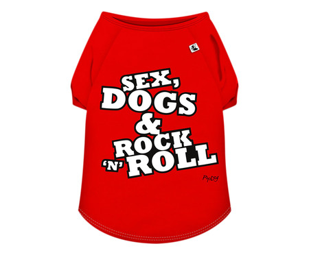 Camiseta para Cachorro Roll - Vermelha | WestwingNow