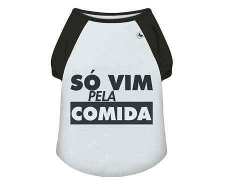 Camiseta para Cachorro Snack - Branca | WestwingNow