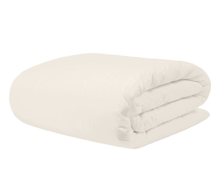 Duvet Basic Off White 200 Fios - King Size | Westwing