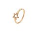 Anel Estrela Vazada Banhado à Ouro 18K, multicolor | WestwingNow