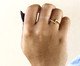 Anel Prego Cravejado Estilo Cartier Banhado à Ouro 18K, multicolor | WestwingNow