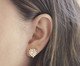Brinco Coração Coroado de Zircônias Banhado à Ouro 18K, multicolor | WestwingNow