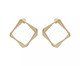Brinco Quadrado Seis Fios Estilizado Banhado à Ouro 18K, multicolor | WestwingNow
