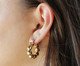 Brinco Argola Tubo Mola Fechado Banhado à Ouro 18K, multicolor | WestwingNow