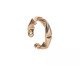Brinco Piercing Fake G Argola Amassada Juliette Banhado à Ouro 18K, multicolor | WestwingNow