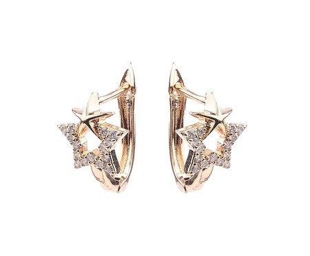 Brinco Argola EstrelaBanhado à Ouro 18K | Westwing