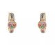 Brinco Argola Coloridas Banhado à Ouro 18K, multicolor | WestwingNow