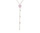 Colar Gravatae Coração de Zircônia Rosa Banhado à Ouro 18K, multicolor | WestwingNow