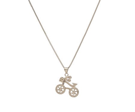 Colar Bicicleta Banhado à Ouro 18K | Westwing
