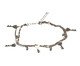 Pulseira 2 Fios com Chaves e Pequenas Zircônias Banhado à Ouro 18K, multicolor | WestwingNow