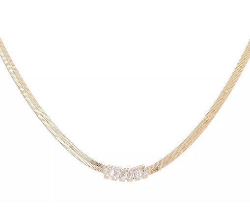 Choker LacraiaRiviera Banhado à Ouro 18K, multicolor | WestwingNow