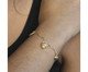 Pulseira Arcos Com Pingentes De Coração By Kumbayá Joias, multicolor | WestwingNow