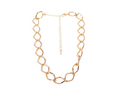 Choker Elos Ovais Banhado à Ouro 18K | Westwing