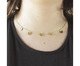 Colar Medalhas Penduradas Banhado a Ouro 18K, multicolor | WestwingNow